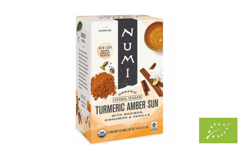 Kurkumas Numi tēja BIO (Amber Sun), 18 pac.