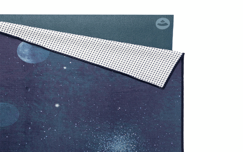 Mikrošķiedras jogas paklājs-dvielis Mēness
