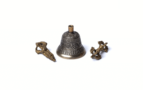 Tibetiešu zvans, 11 x 5 cm