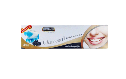 Zobu pasta ar ogli (Hemani), 100g