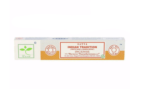 Indian Traditional (Satya, Earth) smaržkociņi, 15g
