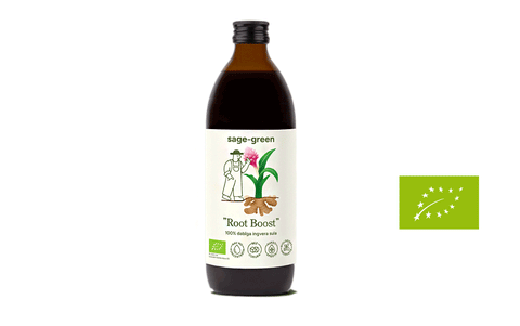 Root Boost - 100% Bioloģiska Ingvera sula, 500 ml