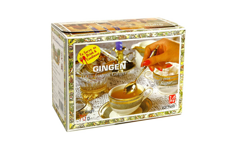 Ingvera dzēriens bez cukura, 14 paciņas