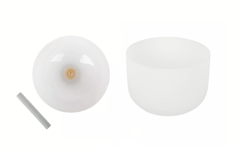 Kristāla dziedošā bļoda tonis: D; (2.čakra); Ø28cm, BN