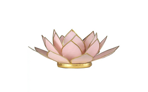 Svečturs Lotusa zieds, zelta ramītis