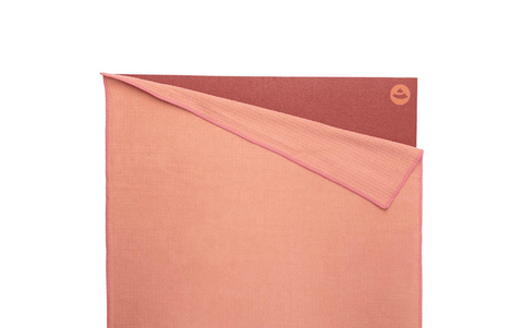 Mikrošķiedras jogas paklājs-dvielis Easy