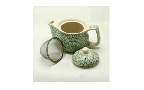 Tējkanna, zaļa, 350ml