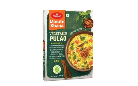 Veg Pulao pagatavots ēdiens (Haldiram's), 200g