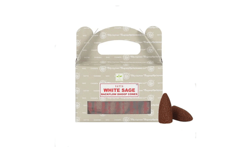 Satya White Sage (salvija) backflow konusi