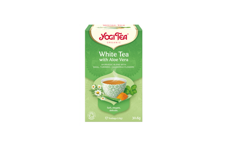 Baltā tēja ar alveju (White tea with Aloe Vera) BIO