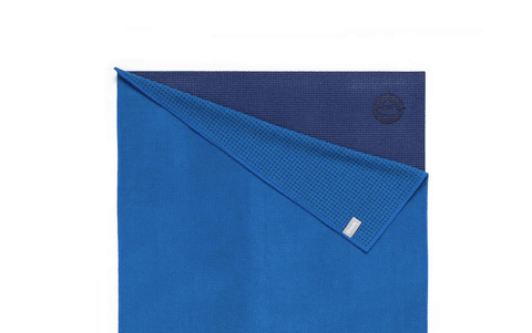 Mikrošķiedras jogas paklājs-dvielis Easy