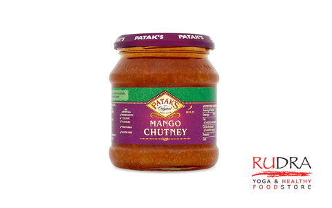 Mango čatnijs (Sweet/Mild mango chutney), Patak's 340g