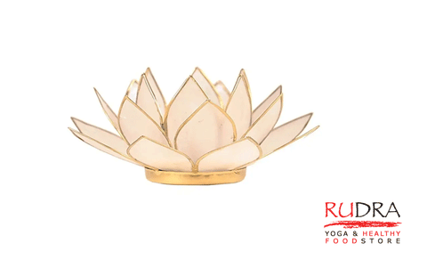 Svečturs Lotusa zieds, zelta ramītis