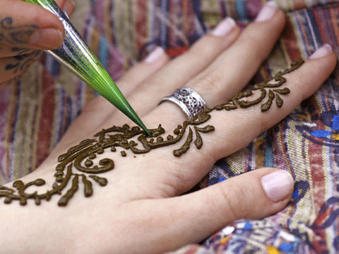 Hennas konuss (melna), 30g