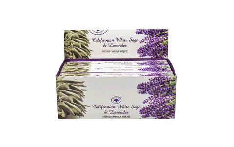White Sage & Lavender smaržkociņi G.T., 15g